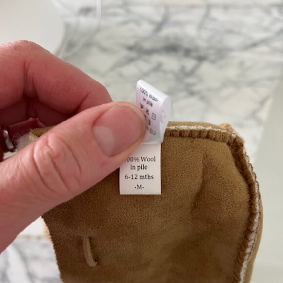 Sheep by the Sea Baby Shearling Booties - Picture 3 of 3